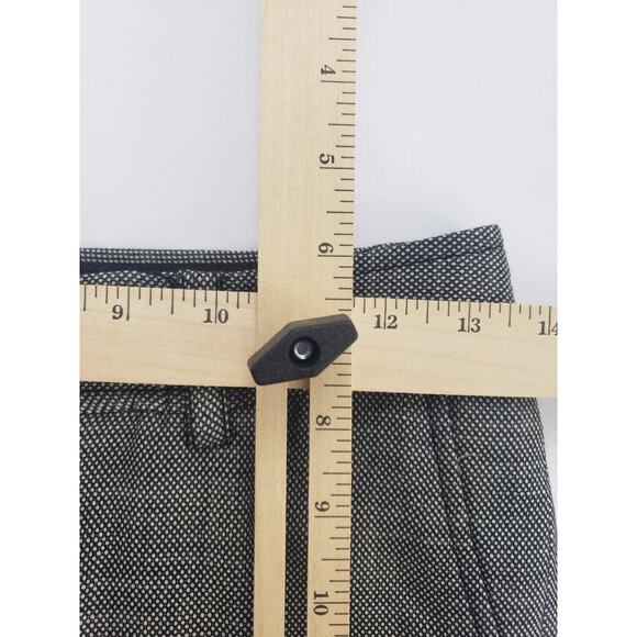 Banana Republic Ryan Fit Wool Stretch Black/White Boot Pants Women's sz 0 Work - Picture 6 of 8
